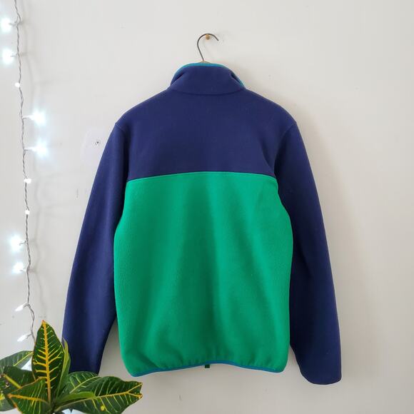 Patagonia Full Zip Snap-T Fleece Jacket in Navy - Picture 2 of 8